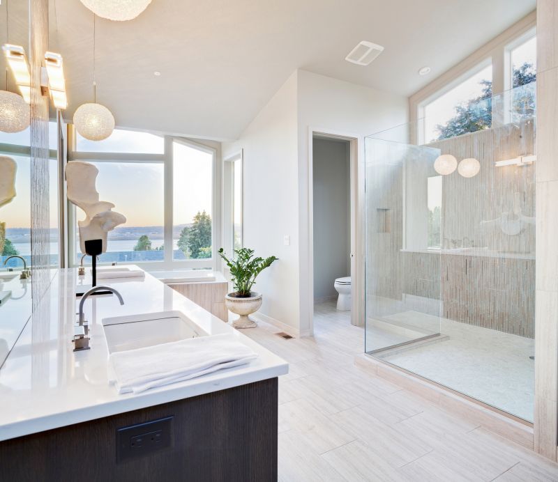 Open-Concept Bathroom